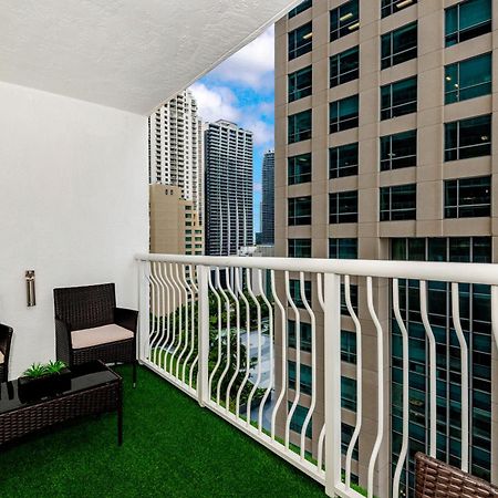High Rise Brickell Modern Studio Miami Exterior photo
