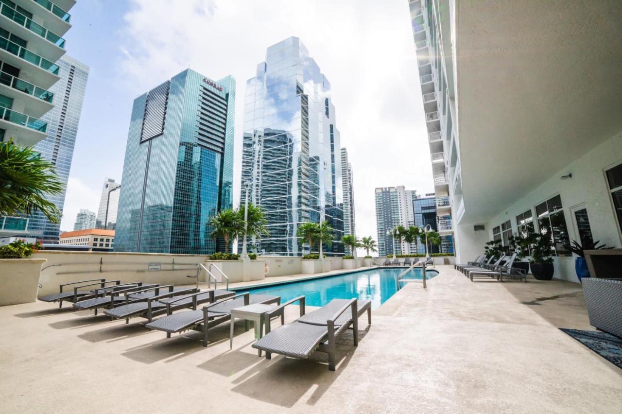 High Rise Brickell Modern Studio Miami Exterior photo
